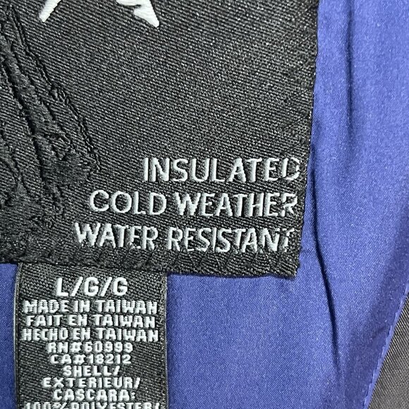 Antigua Quilted Vest Womens Sz L Blue Sleeveless Full Zip Lightweight Activewear - Picture 9 of 15